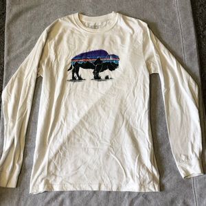 White Patagonia long sleeve